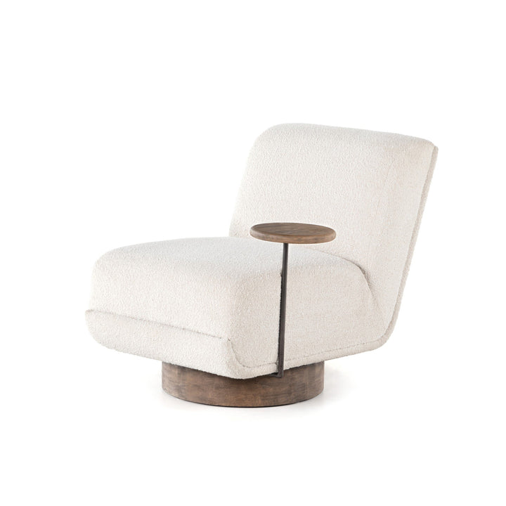 Mr Jones Swivel Chair + Side Table