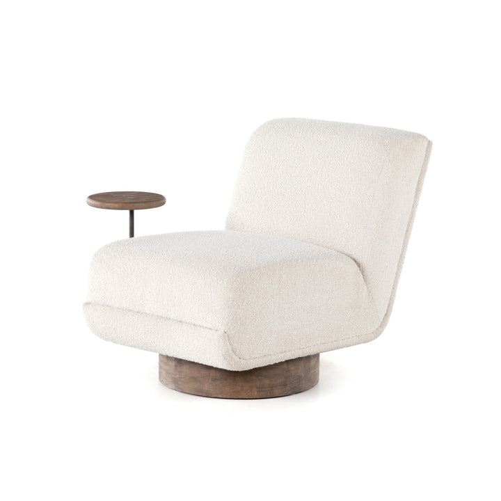 Mr Jones Swivel Chair + Side Table