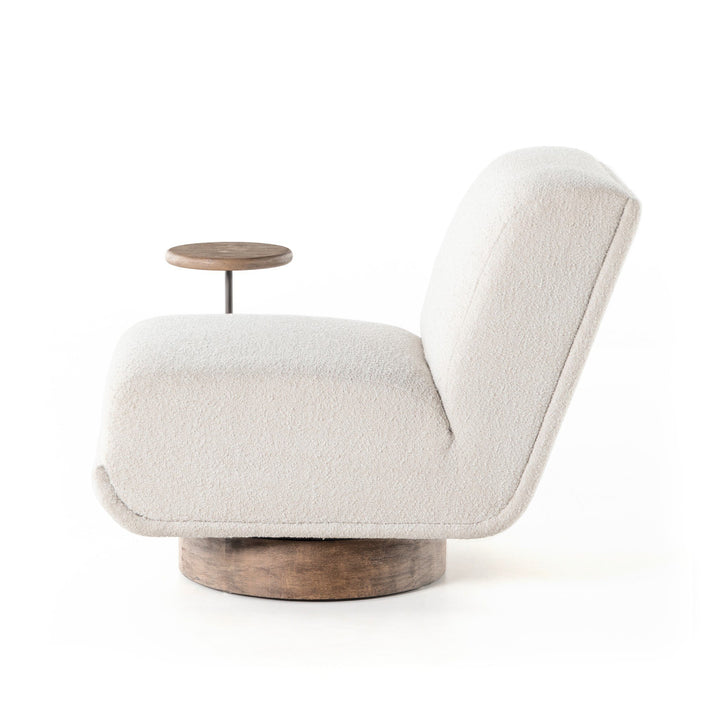 Mr Jones Swivel Chair + Side Table