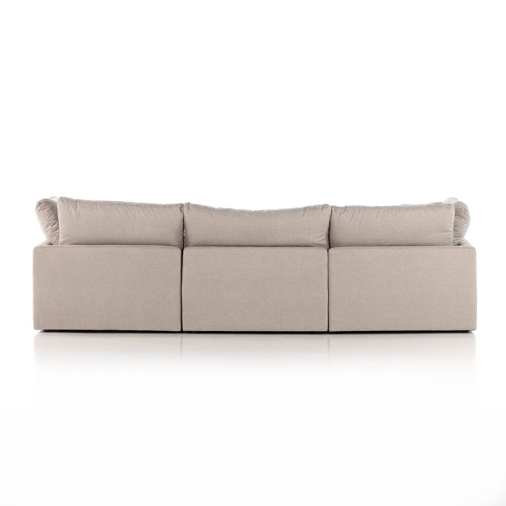 Jobs 4-Piece Sectional W/ Ottoman