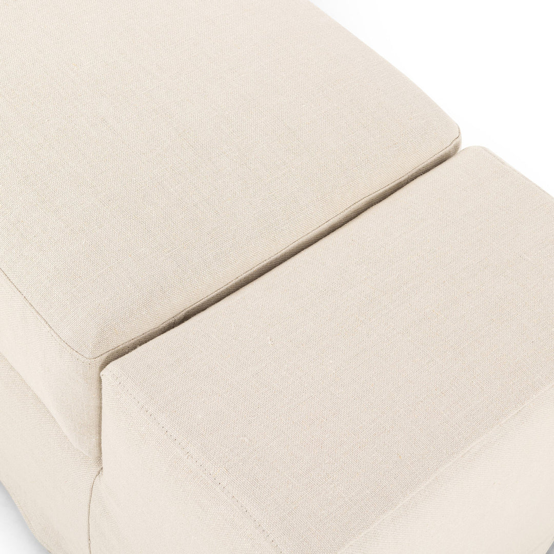 Wynn Arm Slipcover Accent Bench