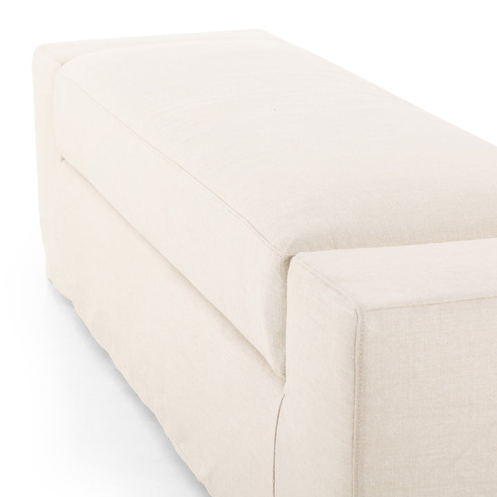 Wynn Arm Slipcover Accent Bench