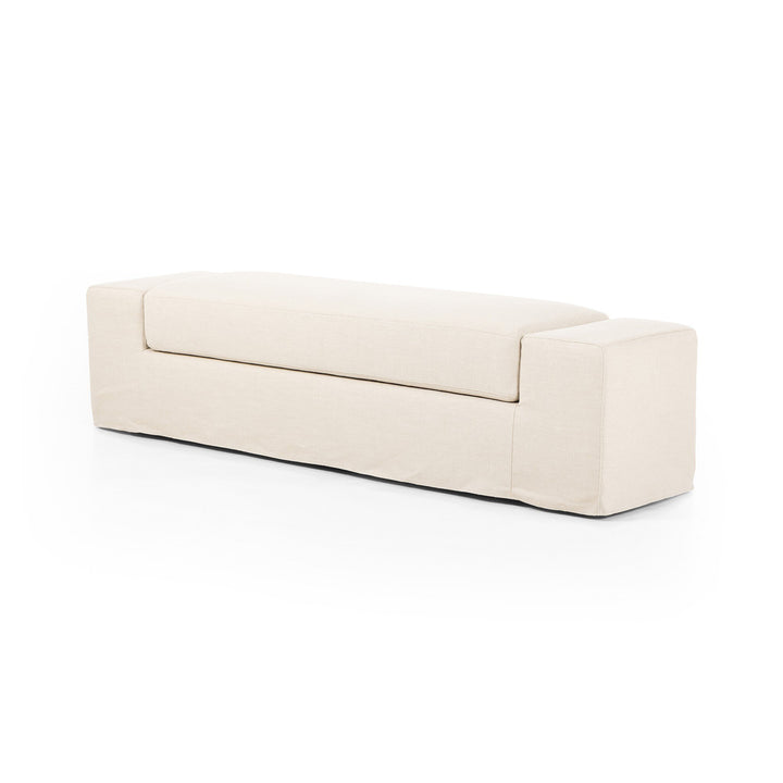 Wynn Arm Slipcover Accent Bench