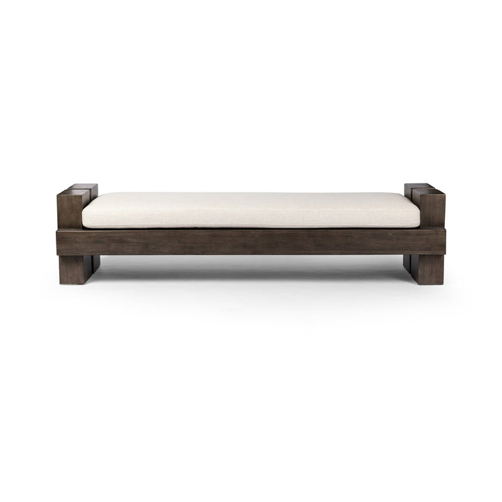 H Wood Accent Bench