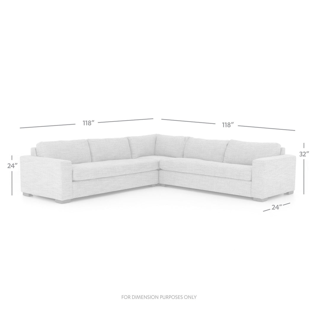 Bon 3-Piece Sectional