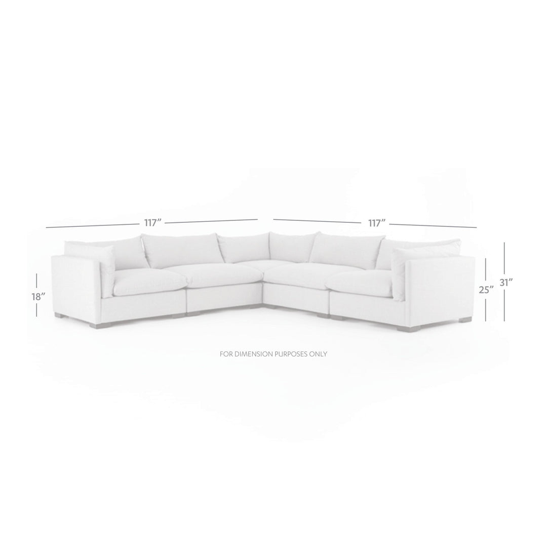 Woodstock 5-Piece Sectional